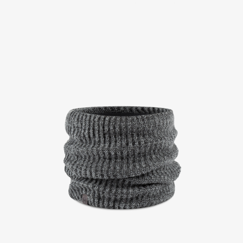 BUFF® | Vaed Knitted & Fleece Neck Warmer - Grey Melange
