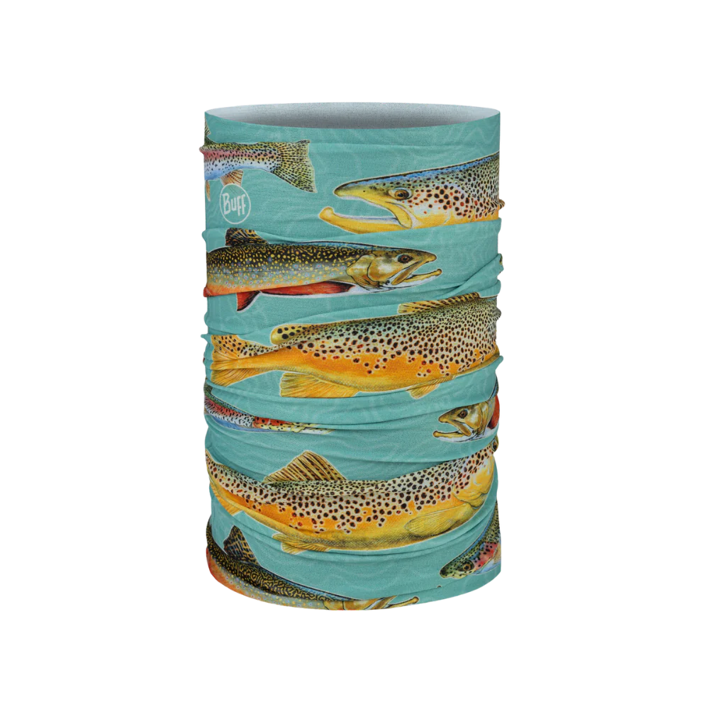 Neck Buff Pattern BUFF® | CoolNet UV® Multifunctional Neckwear Fish Pattern – Buff Au